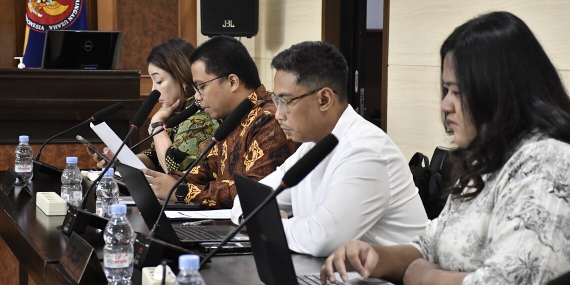 Perusahaan ini Akui Melanggar Lantaran Terlambat Lakukan Notifikasi ke KPPU 1 Sidang Perkara Keterlambatan Pemberitahuan Pengambilalihan Saham PT Medika Sejahtera Bersama PT Morula Indonesia, Senin (19/8/2024). (foto: ist)
