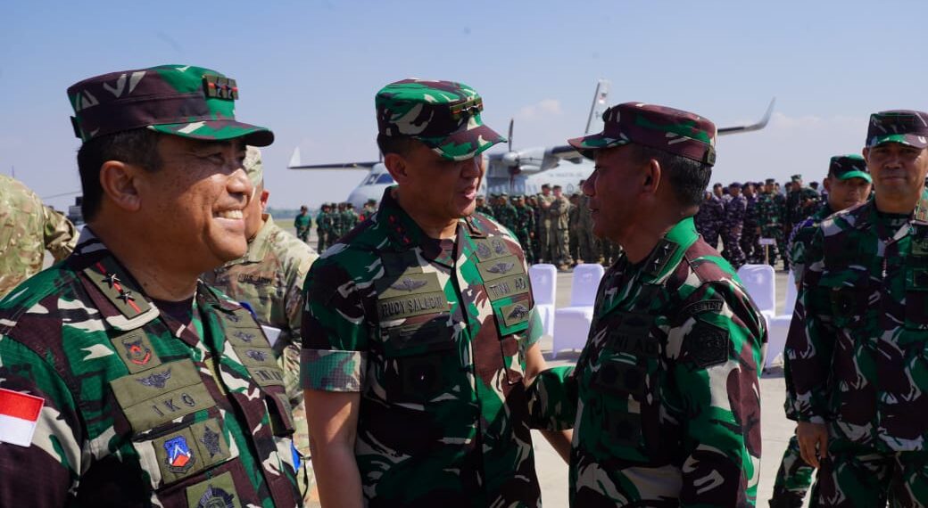 Mayjen TNI Rudy Saladin M.A. Hadiri Pembukaan Latihan Gabungan Bersama Super Garuda Shield