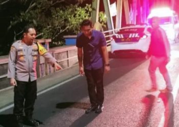 Kapolres Batu Turun Langsung ke TKP Tabrak Lari di Jalan Raya Pandanrejo  