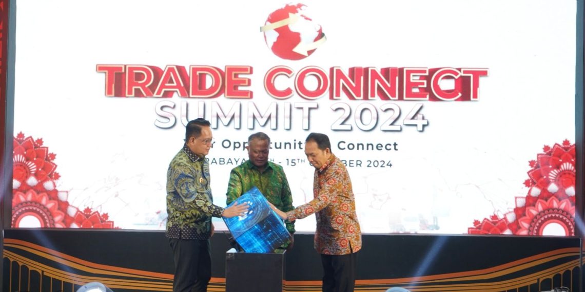 Bank Jatim saat adakan trade Conect