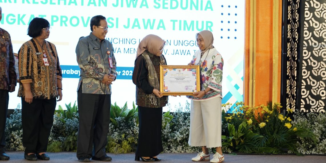 Bank Jatim saat apresiasi peringatan HKJS