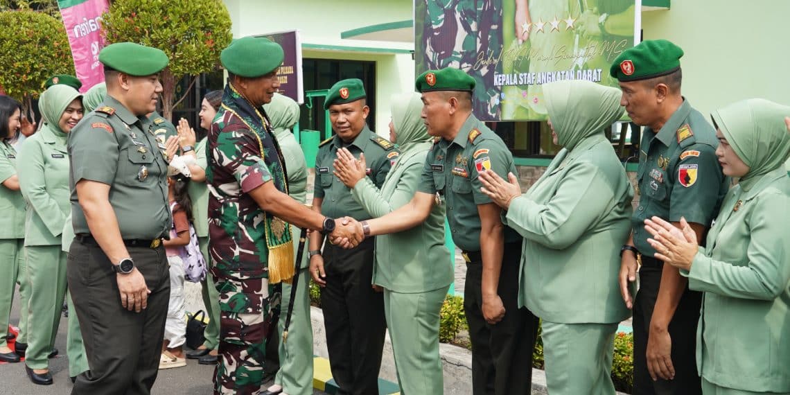 Danrem 084/BJ Melaksanakan Kunjungan Kerja ke Kodim 0816/Sidoarjo