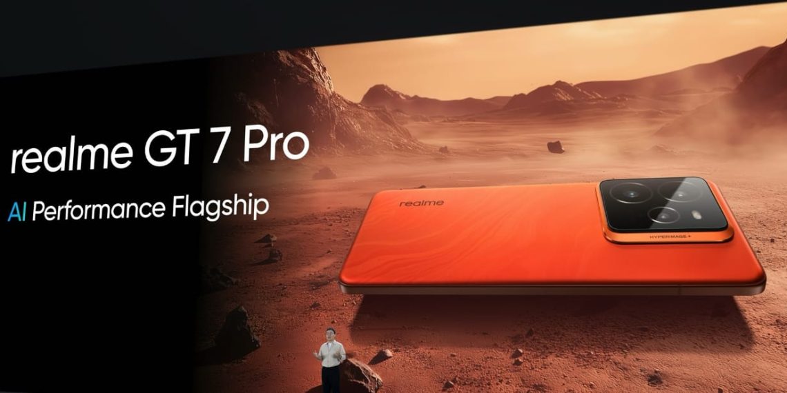 realme GT 7 Pro sebagai AI Performance Flagship yang menampilkan performa powerful melalui chipset Snapdragon 8 Elite dan kekuatan Next AI mendalam. (foto: ist)