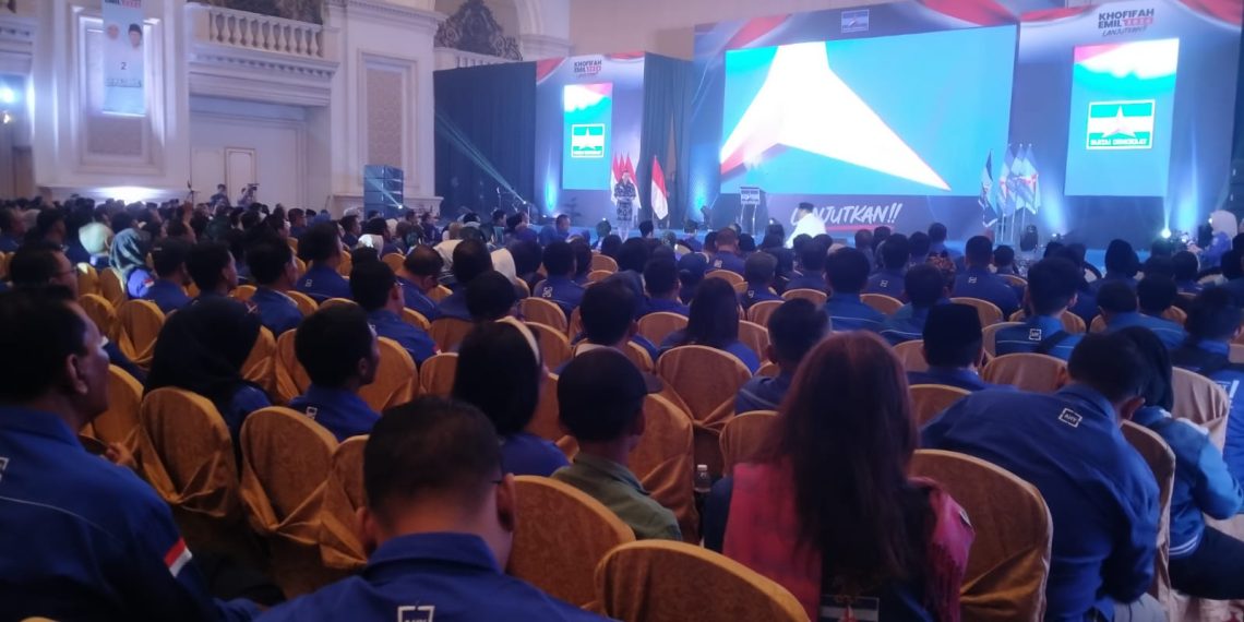 Demokrat Jatim saat gelar Rakerda