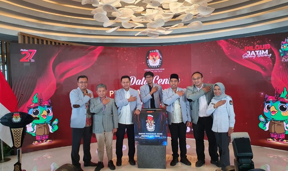KPU Jatim Launching Data Center