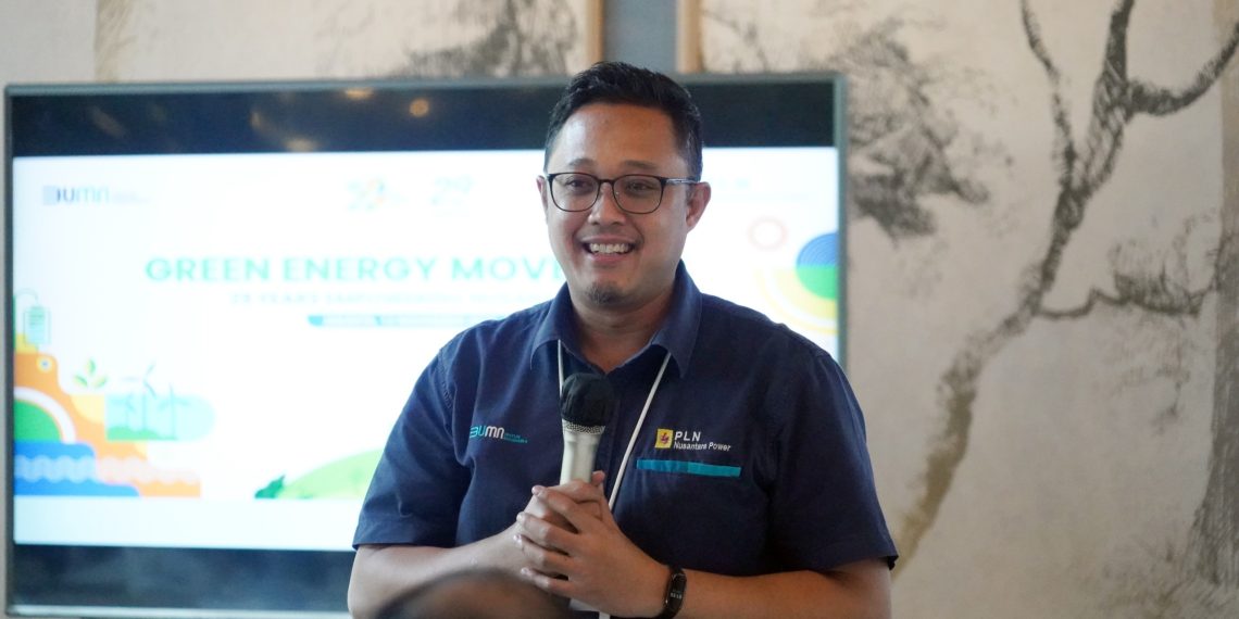 Vice President Corporate Communication PLN NP Harry Purnomo menyampaikan selain proyek pembangkit EBT. (foto: ist)