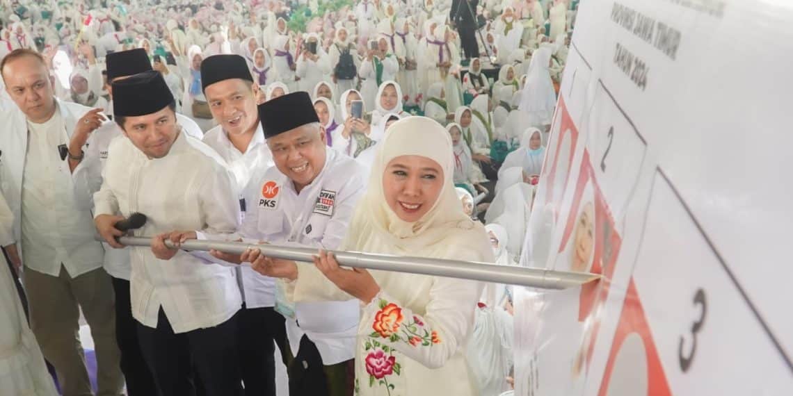 Hadiri Kampanye Hari Terakhir, Ketua PKS Jatim Tegaskan Siap Amankan Kemenangan dan Ajak Masyarakat ke TPS Coblos No 2 Khofifah-Emil