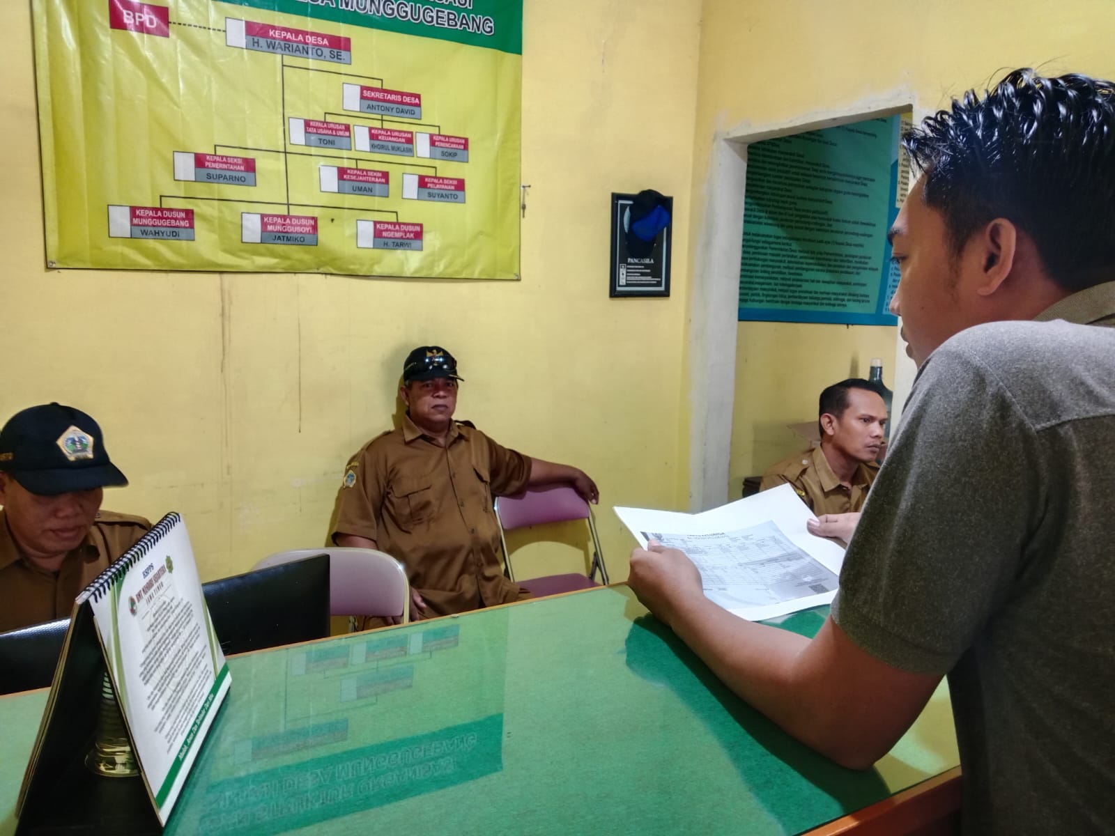 Menuju Desa Maju dan Sejahtera, Pemdes Munggugebang Optimalkan Pelayanan Pada Masyarakat 1