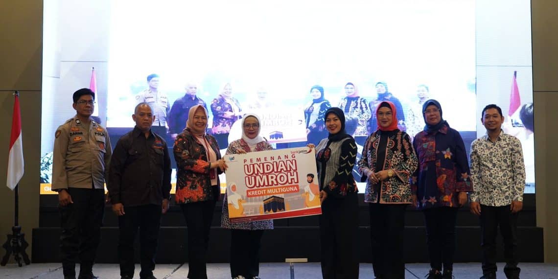 Bank Jatim saat selenggarakan pengundian kridit multiguna