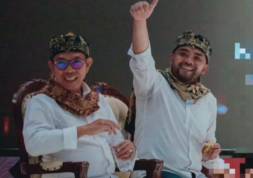 Walikota dan Wakil Walikota Batu terpilih periode 2024 - 2029 ,Nurochman dan Heli Suyanto.(Ist) 