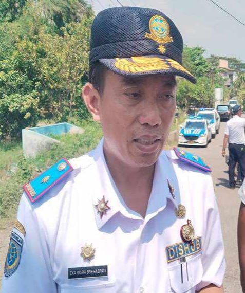 Kepala Dinas Perhubungan Kabupaten Pasuruan, Eka Wara Brehaspati.