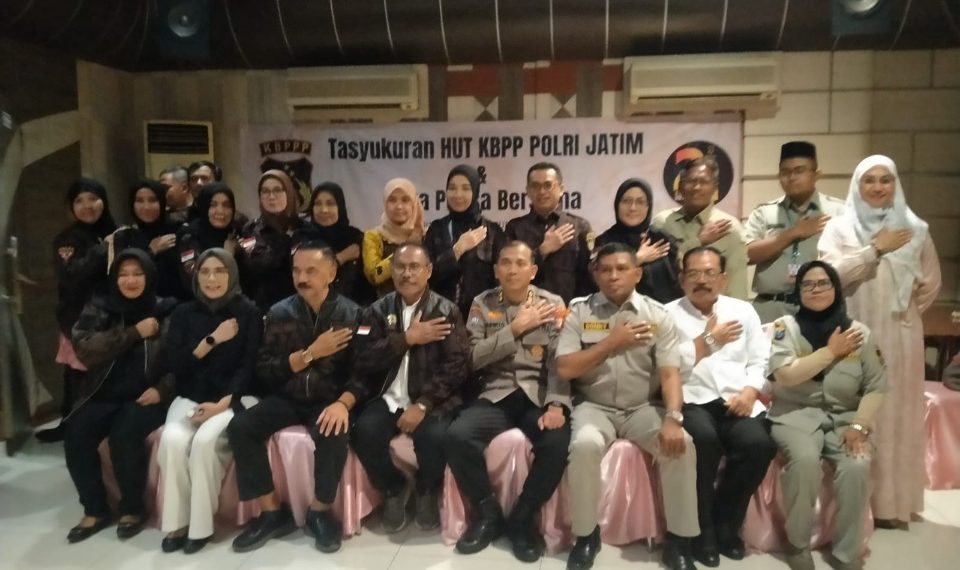 KBPP Polri Jawa Timur saat tetapkan Pengurus baru 2024-2029