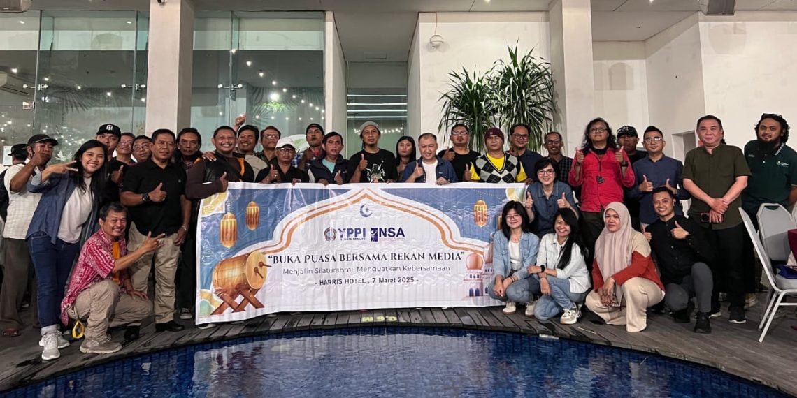 Bukber di Hotel Harris Gubeng, Jumat (7/3/2025). (foto: ist)