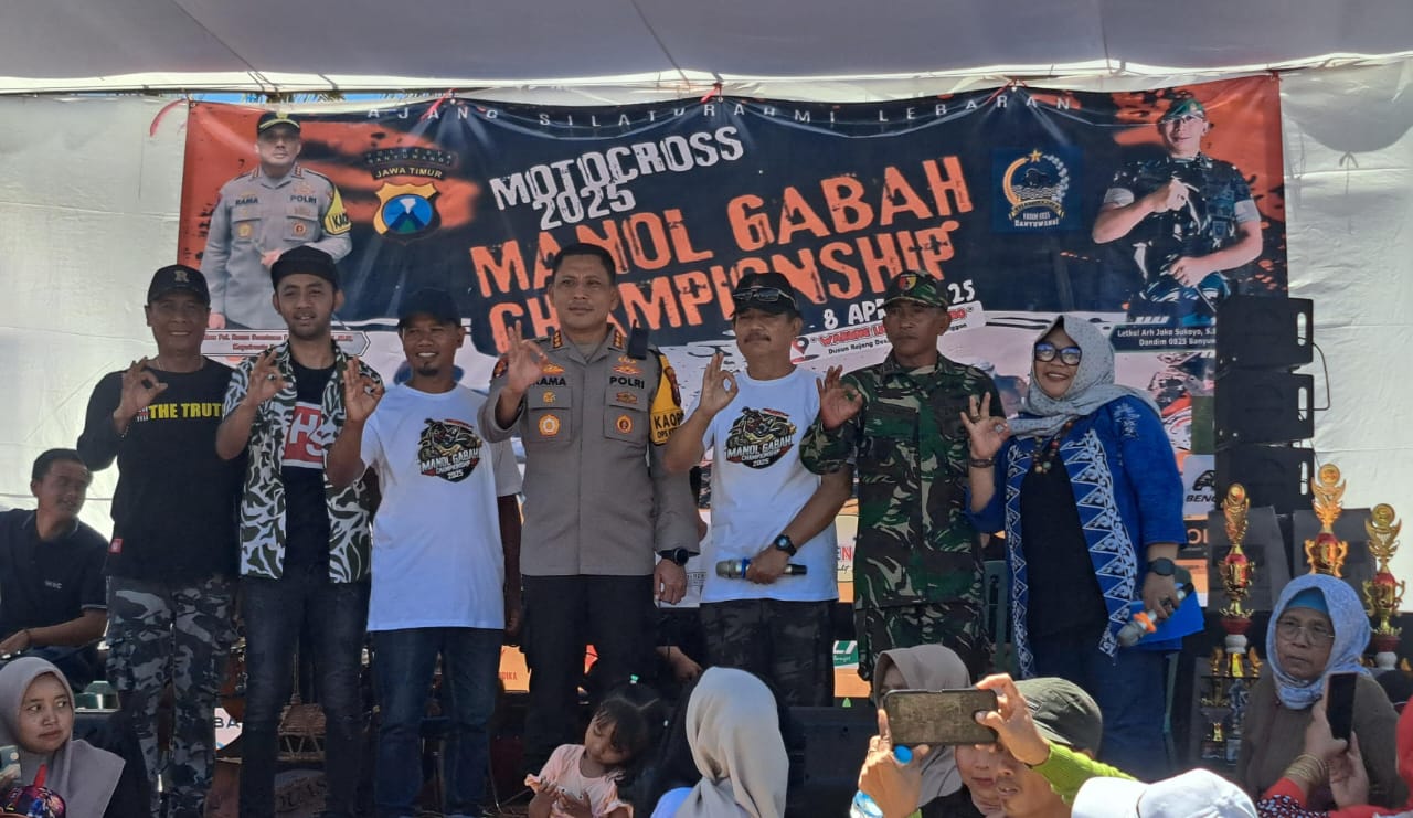 Kapolresta Banyuwangi Buka Kejuaraan Motocross Manol Gabah Championship 2025 2