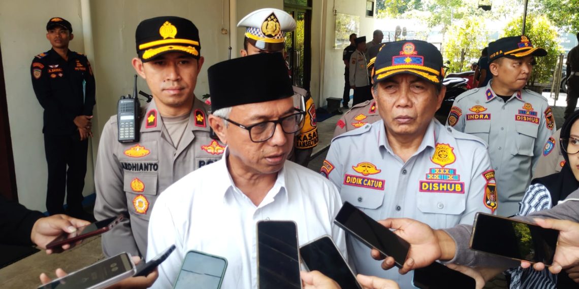 Wakil Wali Kota Kediri Berangkatkan Ratusan Pemudik Balik Gratis 2025