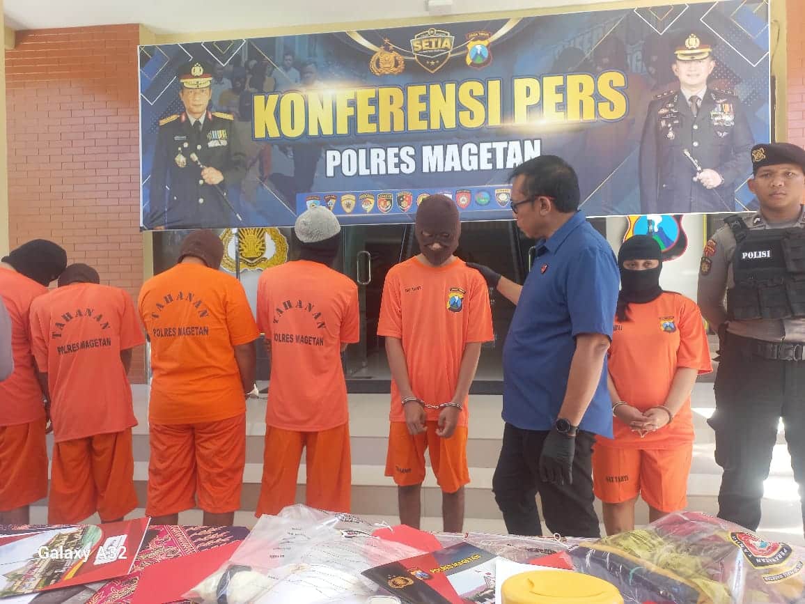 Tiga Kasus berhasil diungkap Jajaran Polres Kabupaten Magetan 2