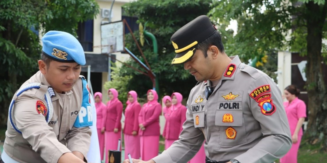 Kapolres Batu Rotasi Sejumlah Perwira, Ini Daftarnya 1 Kapolres Batu AKBP Andi Yudha Pranata .(Ist)