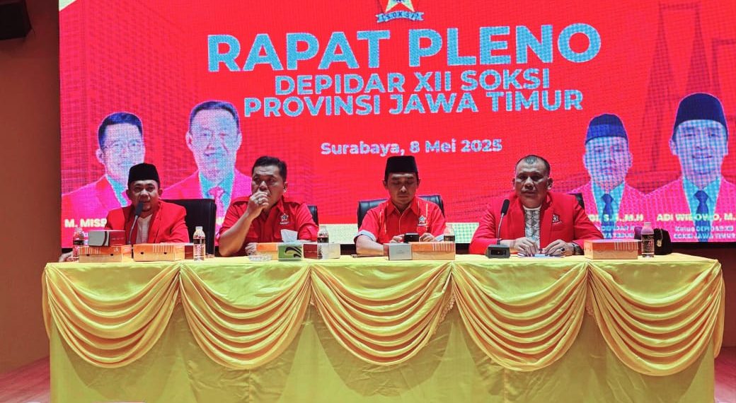 Rapatkan Barisan, Depidar SOKSI Jatim Dukung Ali Mufthi Ketua Golkar Jatim di Musda DPD Golkar Jatim XI 1 Soksi Jatim