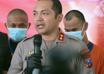 Polres Batu Tangkap Dua Pencuri Komponen PJU di 20 Lokasi