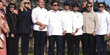 Dampingi Presiden Prabowo, Menteri Ekraf sambut Macron di Borobudur