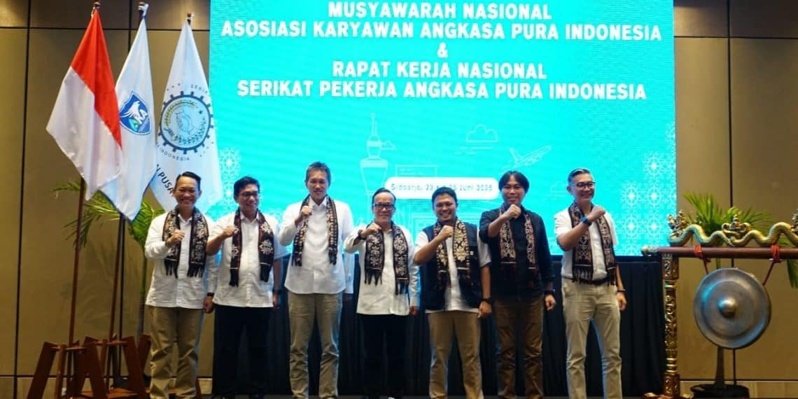 Wamen Ketenagakerjaan Buka Munas Asosiasi Karyawan & Rakernas SP Angkasa Pura Indonesia