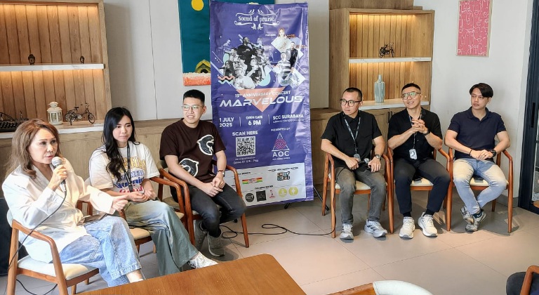 Rayakan 15 Tahun Berdiri, Band Rohani Sound of Praise (SOP) Gelar Konser Lintas Generasi di PTC