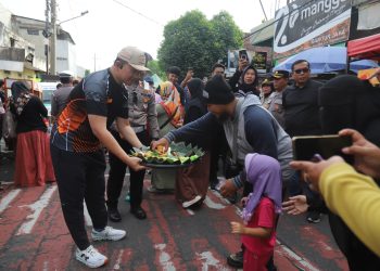 Polres Magetan Hadir di CFD, Tawarkan Layanan Publik dan Kesehatan Gratis