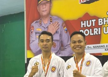 Membanggakan! 2 Personel Polres Batu Raih Juara Bela Diri Polri Kapolda Jatim Cup 2025 