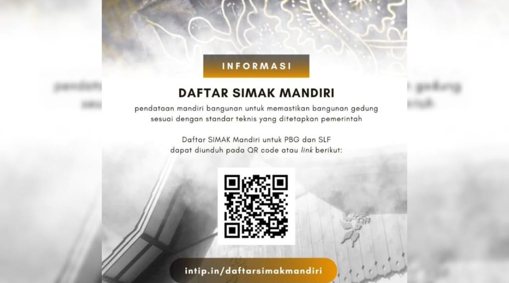 e-flyer Daftar SIMAK Mandir Dinas PU CKPP Banyuwangi
