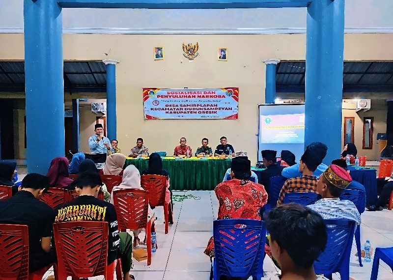 Pemdes Samirplapan Gresik Gandeng BNN Gresik, Cegah Penyalahgunaan Narkoba di Lingkungan Warganya 1 Pemdes Samirplapan Gresik Gandeng BNN Gresik, Cegah Penyalahgunaan Narkoba di Lingkungan Warganya 1