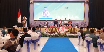 Menyambut Hari Bhayangkara Ke 79 Tahun 2025 Polda Jatim Gelar Doa Bersama Lintas Agama Di Gedung Mahameru 