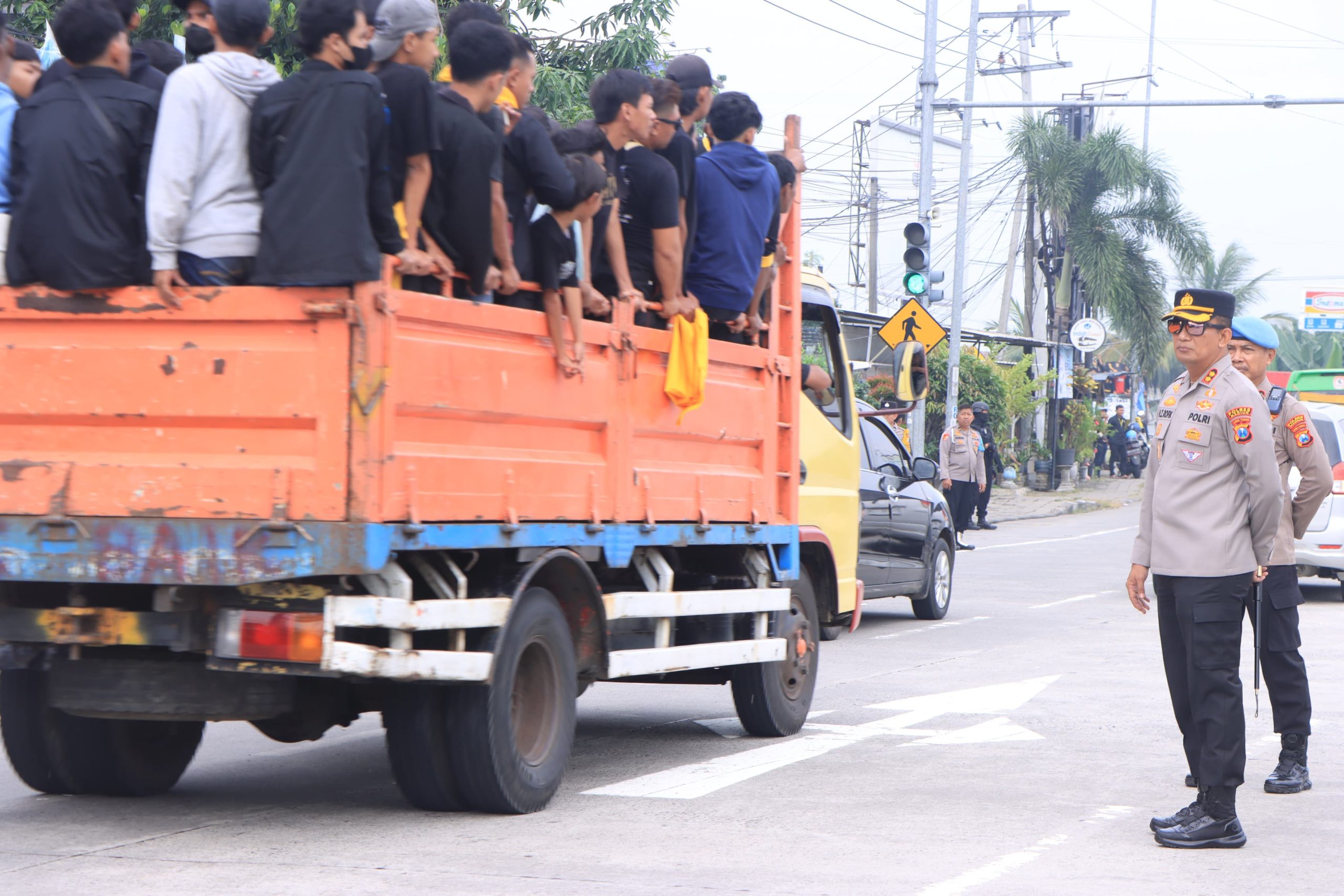Jelang Suran Agung 2025, Polres Madiun Perketat Pengamanan Jalur Rombongan PSHW 2