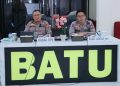 Polres Batu Ikuti Latpra Ops Patuh Semeru 2025 Via Virtual, Begini Pesan Kapolda Jatim 