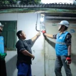 PLN Salurkan Listrik Pertama