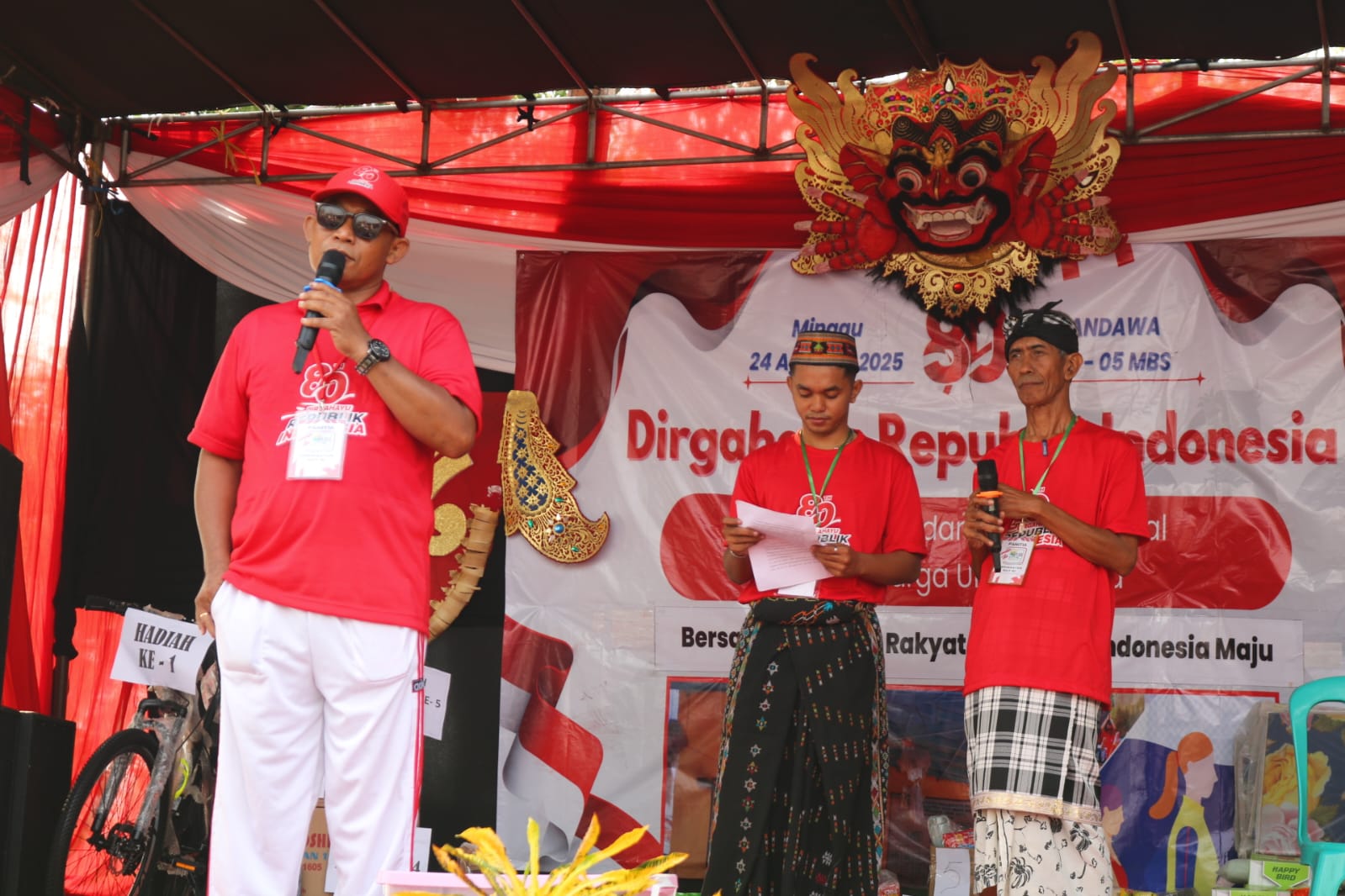 Semarak HUT RI ke-80, RT 02 Perum MBS Gelar Jalan Sehat Bertabur Hadiah 1