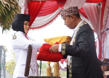 Pemkab Sumenep Gelar Upacara Khidmat Peringati Detik-detik Proklamasi HUT ke-80 RI