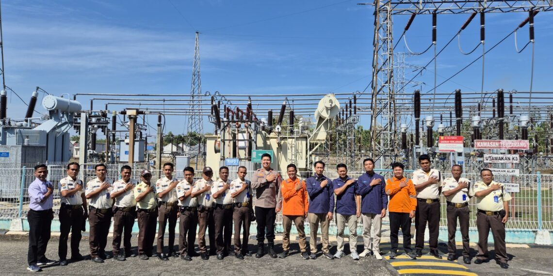 PLN UIT JBM Upskilling Personil Satpam Jaga Aset Kelistrikan di Madura