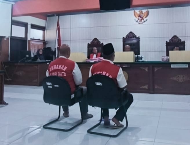 Sidang Lanjutan Terdakwa Pemerasan Oknum Wartawan dan LSM di PN Klas IA Malang Pemeriksaan Saksi 