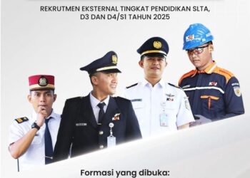 KAI Buka Lowongan Kerja untuk Lulusan SLTA, D3 & D4/S1