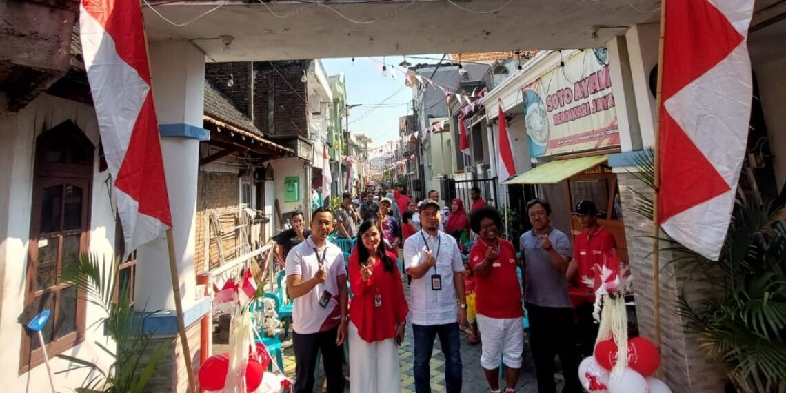 Sah, Nginden Jangkungan Kini Jadi Kampung Literasi Keuangan di Surabaya