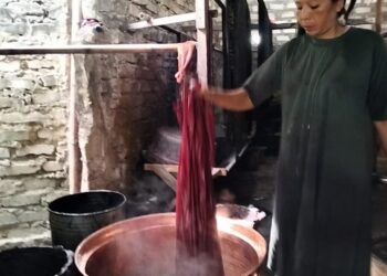 Pelatihan proses membatik