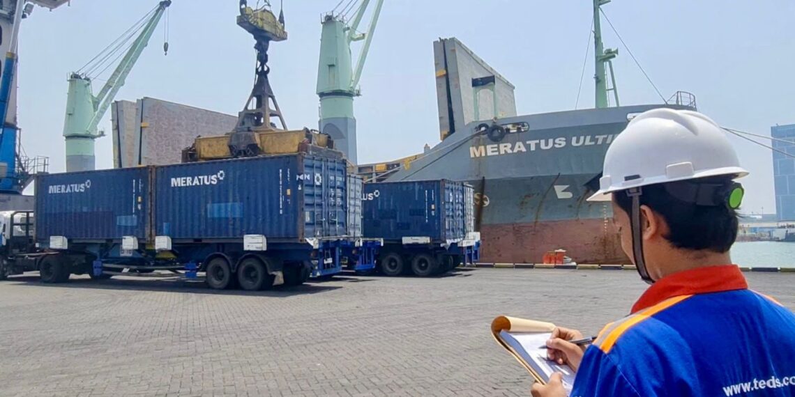 Simulasi ini bagian dari proses adaptasi TPK Berlian, terminal baru dalam keluarga TTL. (foto: ist)