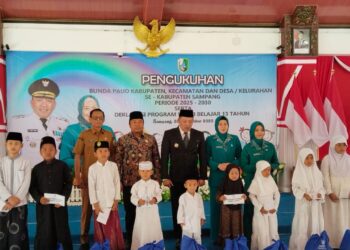 Bupati Sampang Kukuhkan Selviana Slamet Junaidi sebagai Bunda PAUD, Dorong Wajib Belajar 13 Tahun