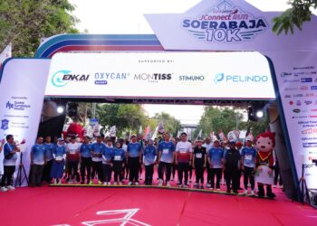 Sukses! Lebih Dari 3.000 Pelari Meriahkan Bank Jatim JConnect Run Soerabaja 10K