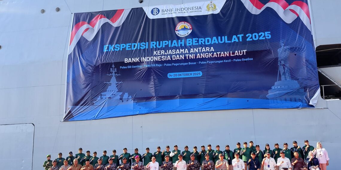BI & TNI AL Gelar Ekspedisi Rupiah Berdaulat 2025 di Jatim