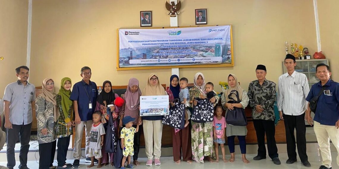 Santunan diberikan ke 50 keluarga dengan balita berisiko atau terdampak stunting. (foto: ist)