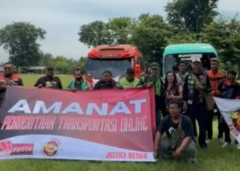 Ojol SAKO Jateng Siap Konvoi Damai dan Kondusif ke Jakarta