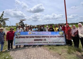 Dukung Percepatan Swasembada Pangan, Banyuwangi Gelar Pelatihan Brigade Pangan