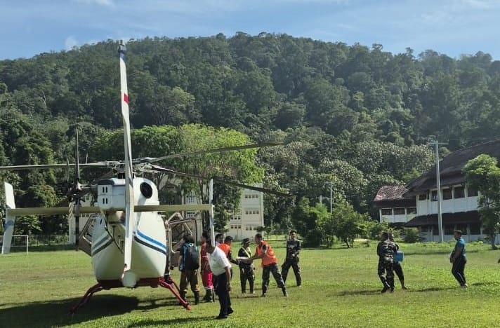 PLN NP Gunakan Helikopter Tembus Isolasi untuk Pemulihan Listrik di Sumut-Aceh