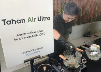 realme C85 Series Sambangi Surabaya Bawa Baterai Jumbo & Tahan Air Ultra IP69